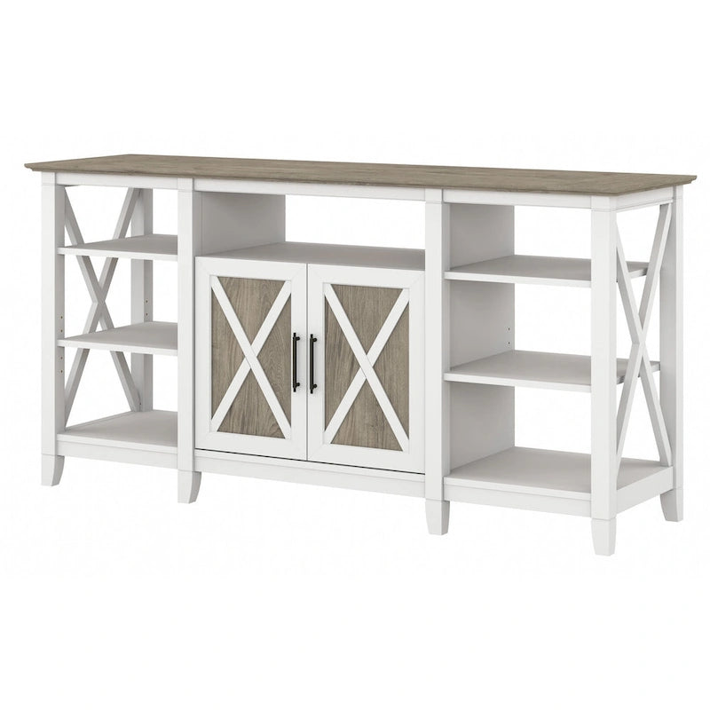 Key West Tall TV Stand with Storage