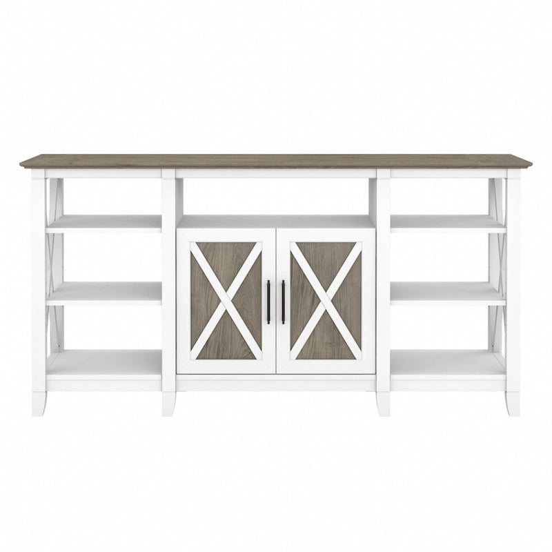 Key West Tall TV Stand with Storage