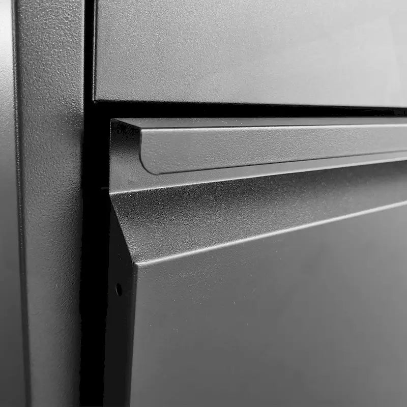 Versatile Locking Metal File Cabinet with Wheels for Home and Office Use