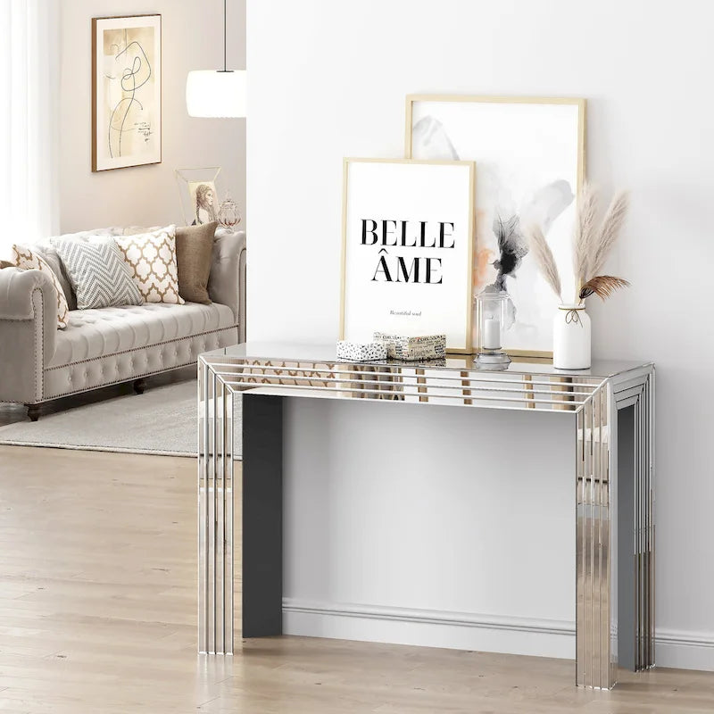 Modern Console Sofa Table for Entryway