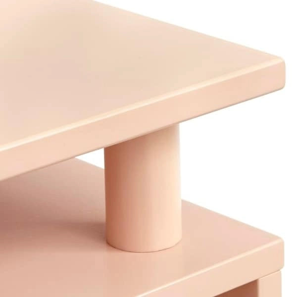 Margo Mid-Century End Table with Open Shelving – Multiple Finishes