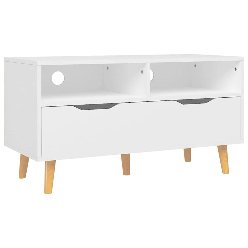 XL TV Stand TV Console Sideboard TV Unit Home Media Unit Engineered Wood - 35.4 x 15.7 x 19.1