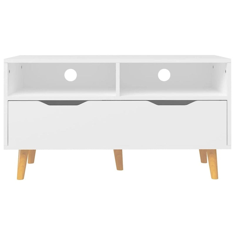 XL TV Stand TV Console Sideboard TV Unit Home Media Unit Engineered Wood - 35.4 x 15.7 x 19.1