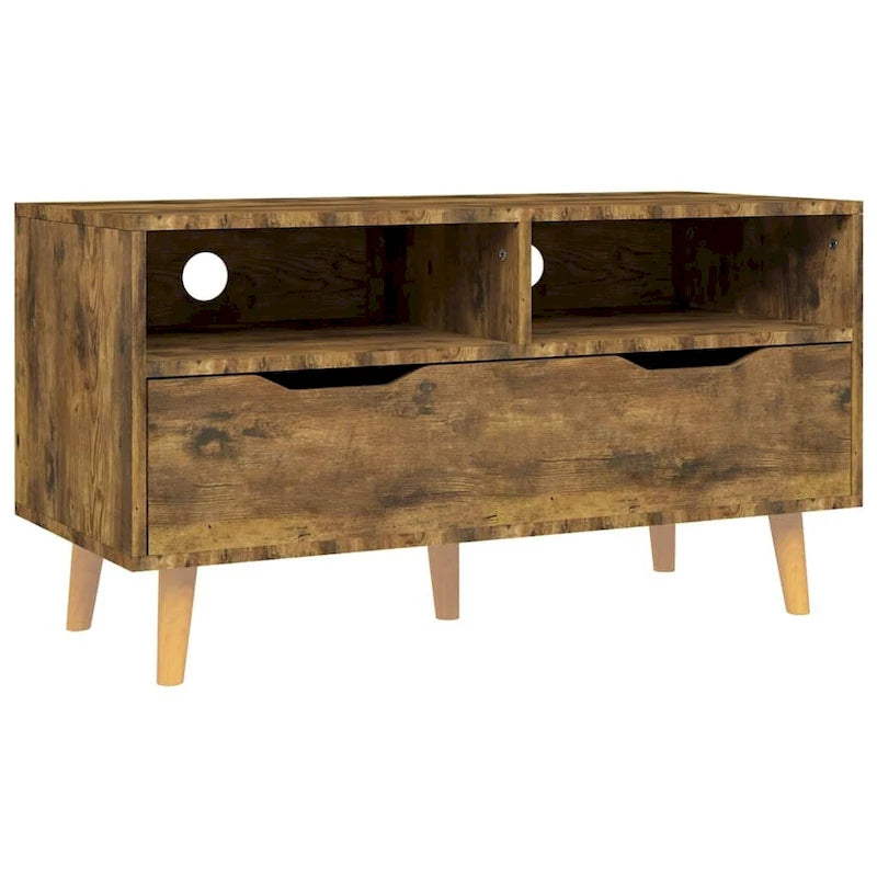 XL TV Stand TV Console Sideboard TV Unit Home Media Unit Engineered Wood - 35.4 x 15.7 x 19.1
