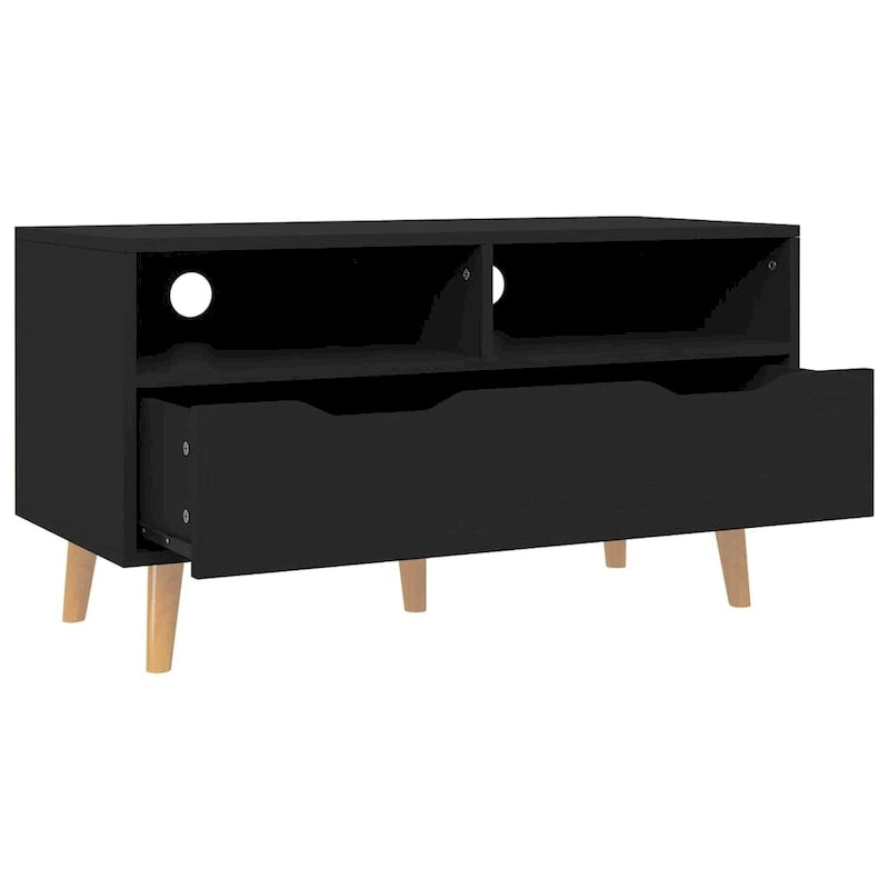 XL TV Stand TV Console Sideboard TV Unit Home Media Unit Engineered Wood - 35.4 x 15.7 x 19.1