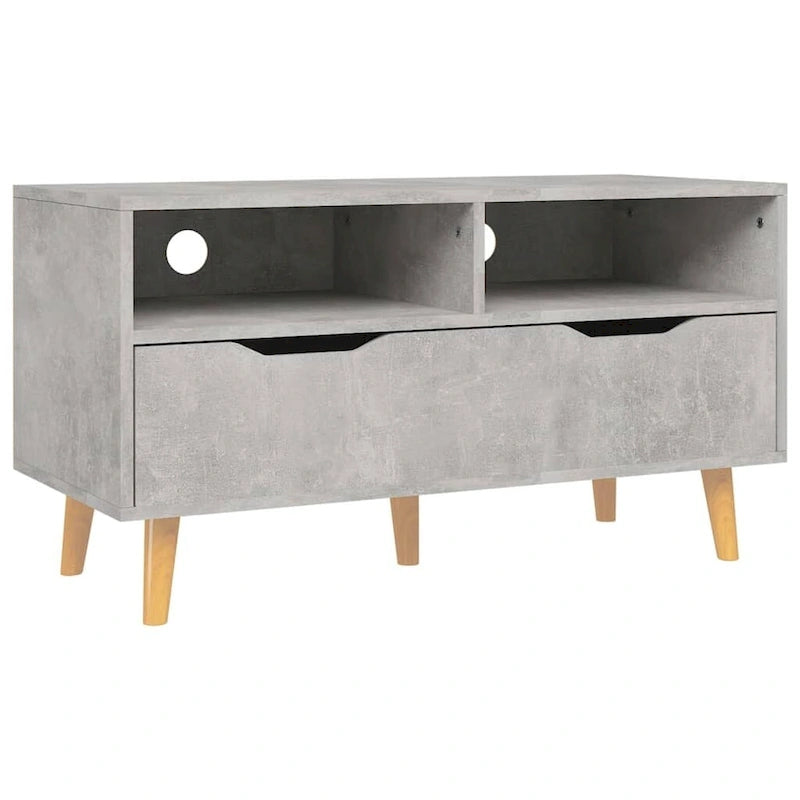 XL TV Stand TV Console Sideboard TV Unit Home Media Unit Engineered Wood - 35.4 x 15.7 x 19.1