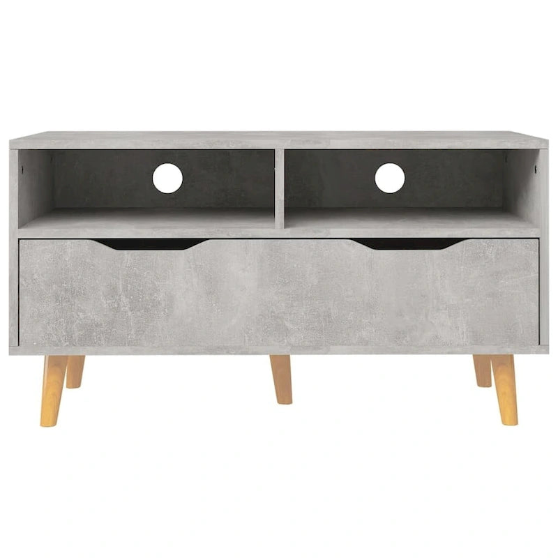 XL TV Stand TV Console Sideboard TV Unit Home Media Unit Engineered Wood - 35.4 x 15.7 x 19.1